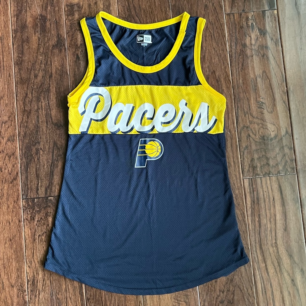 New Era Indiana Pacers NBA women’s jersey tank top 🏀 LIKE NEW